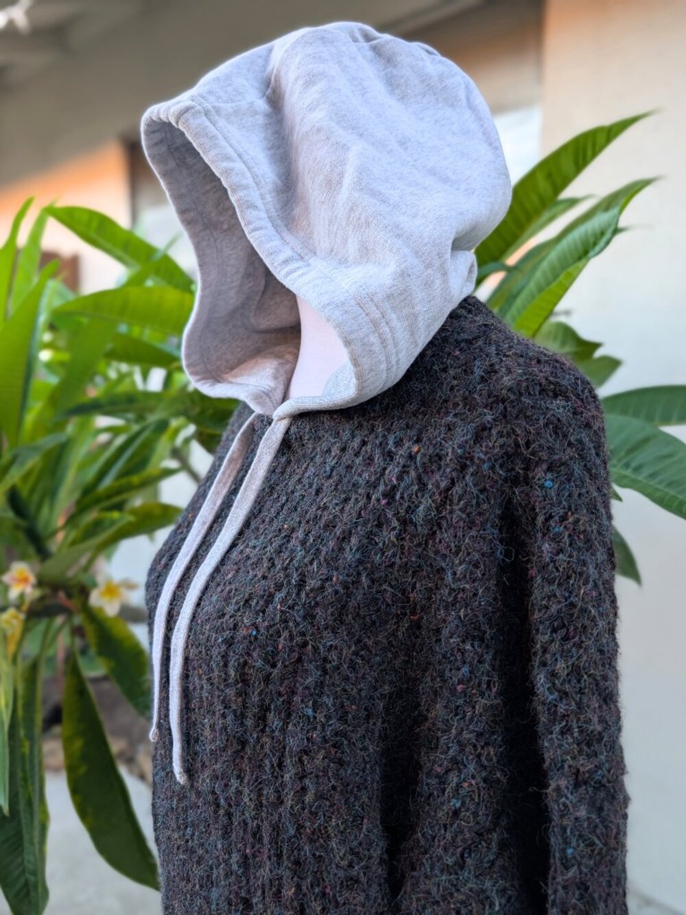 Offline by Aerie speckled knit sweater hoodie size xs VGUC - Picture 7 of 13